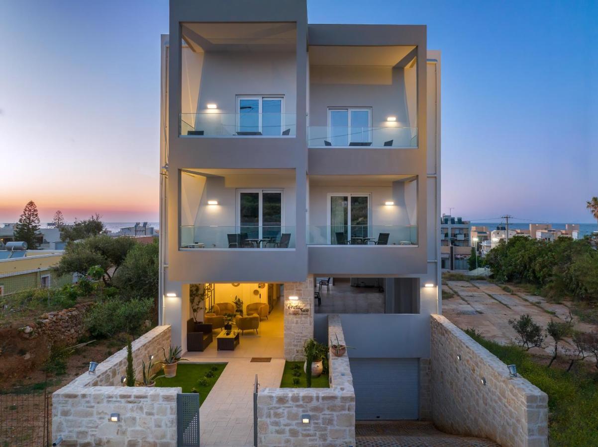 Creta Sun Luxury Apartments ريثيمنو المظهر الخارجي الصورة
