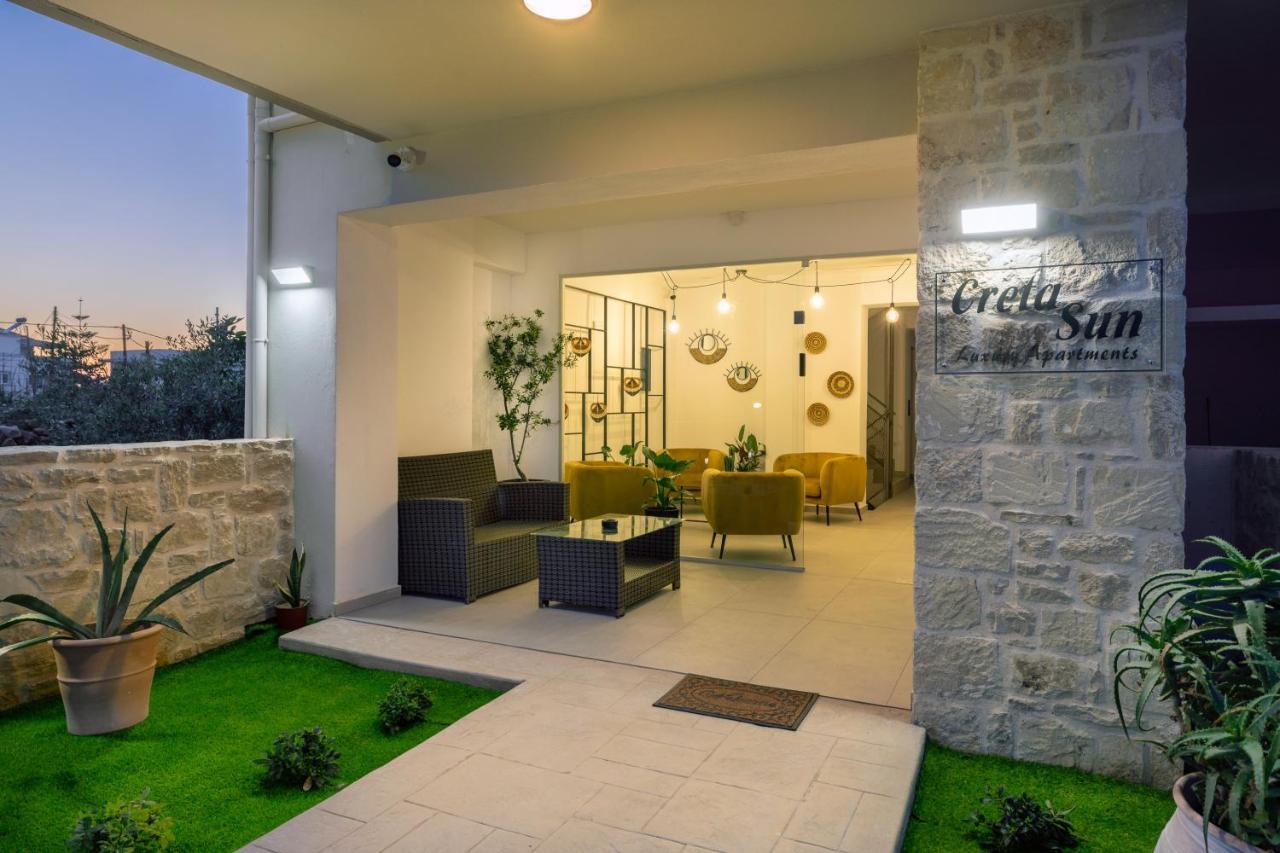 Creta Sun Luxury Apartments ريثيمنو المظهر الخارجي الصورة