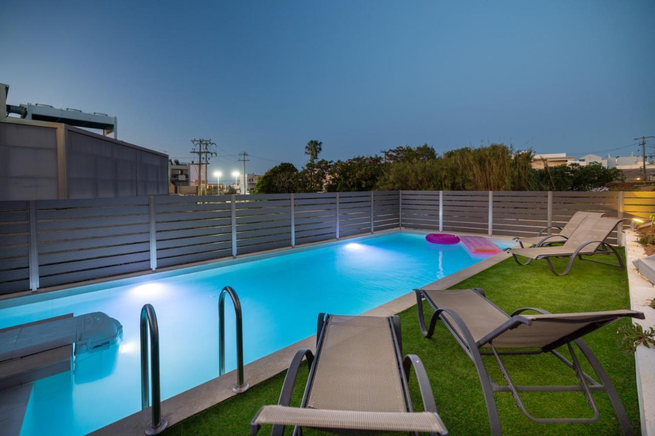 Creta Sun Luxury Apartments ريثيمنو المظهر الخارجي الصورة