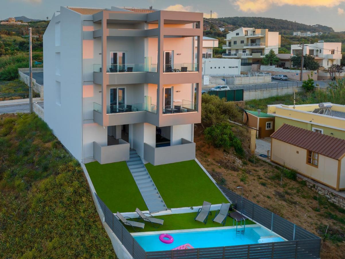 Creta Sun Luxury Apartments ريثيمنو المظهر الخارجي الصورة