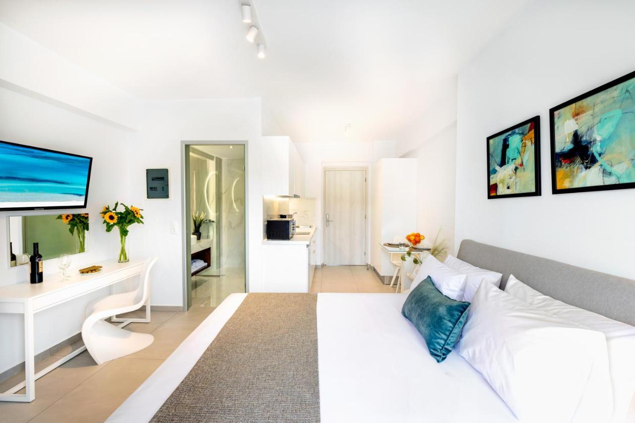 Creta Sun Luxury Apartments ريثيمنو المظهر الخارجي الصورة