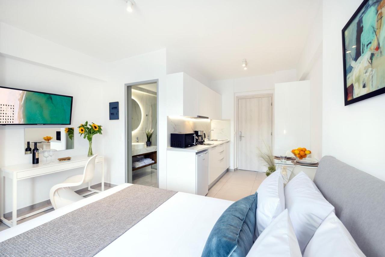 Creta Sun Luxury Apartments ريثيمنو المظهر الخارجي الصورة