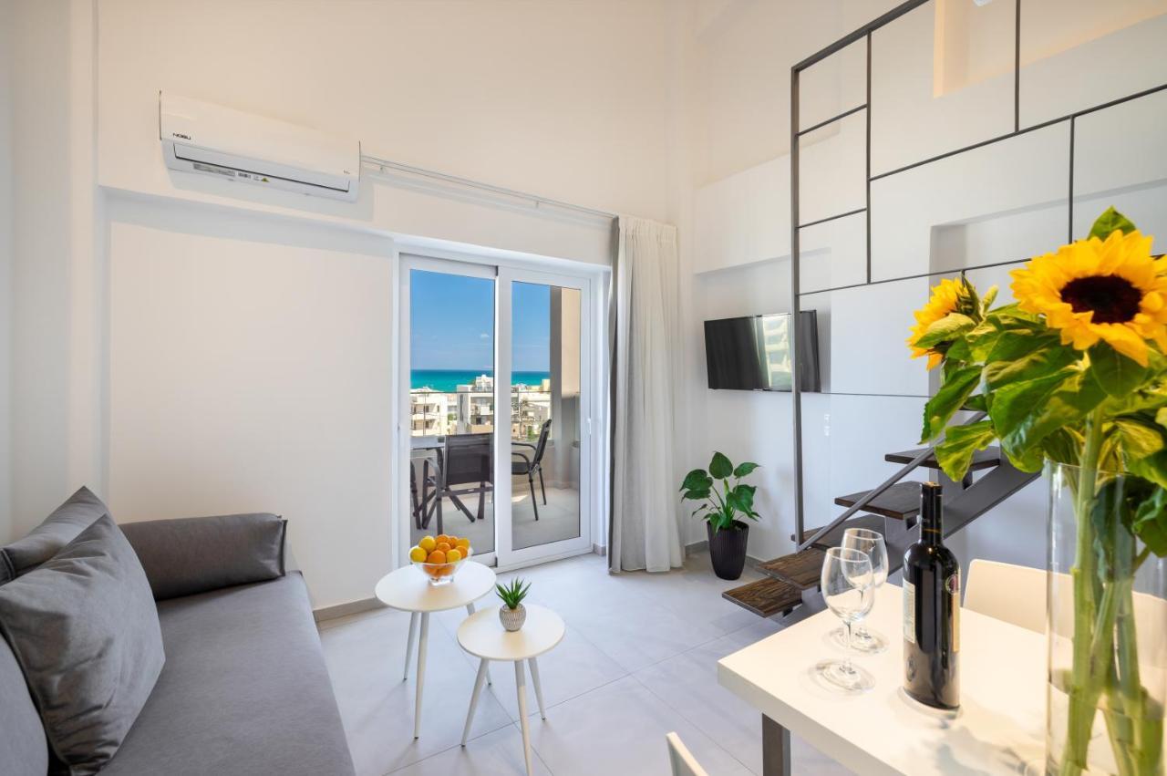 Creta Sun Luxury Apartments ريثيمنو المظهر الخارجي الصورة